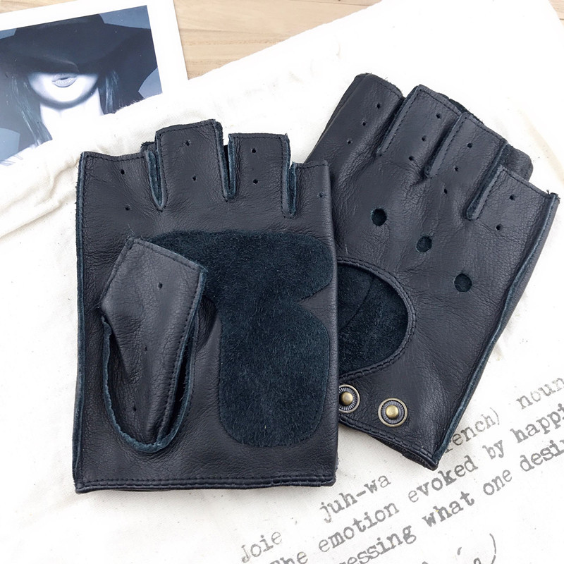 Motorcycle Retro Locomotive Ri - Leather Driving Glove review and price