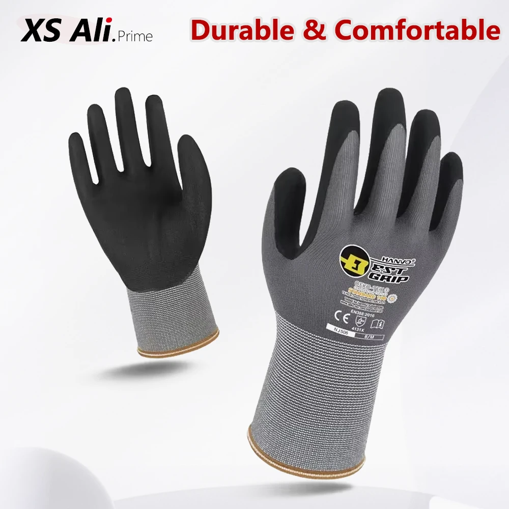 1/10 Pairs Foam Nitrile Gloves - Nitrile Mechanic Glove review and price
