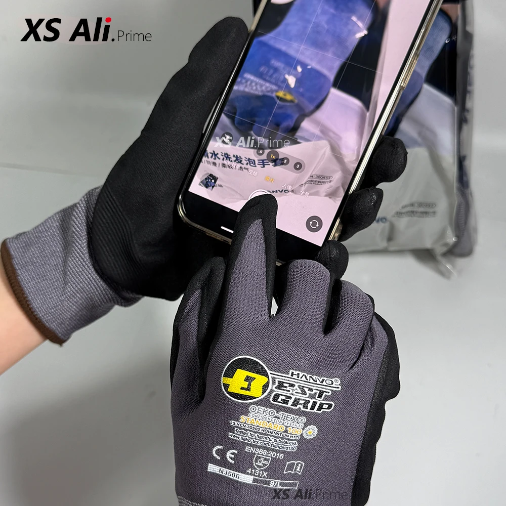 1/10 Pairs Foam Nitrile Gloves - Nitrile Mechanic Glove review and price