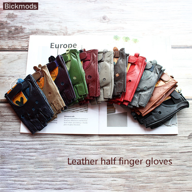 New Women's Sheepskin Half Fin - Leather Driving Glove review and price