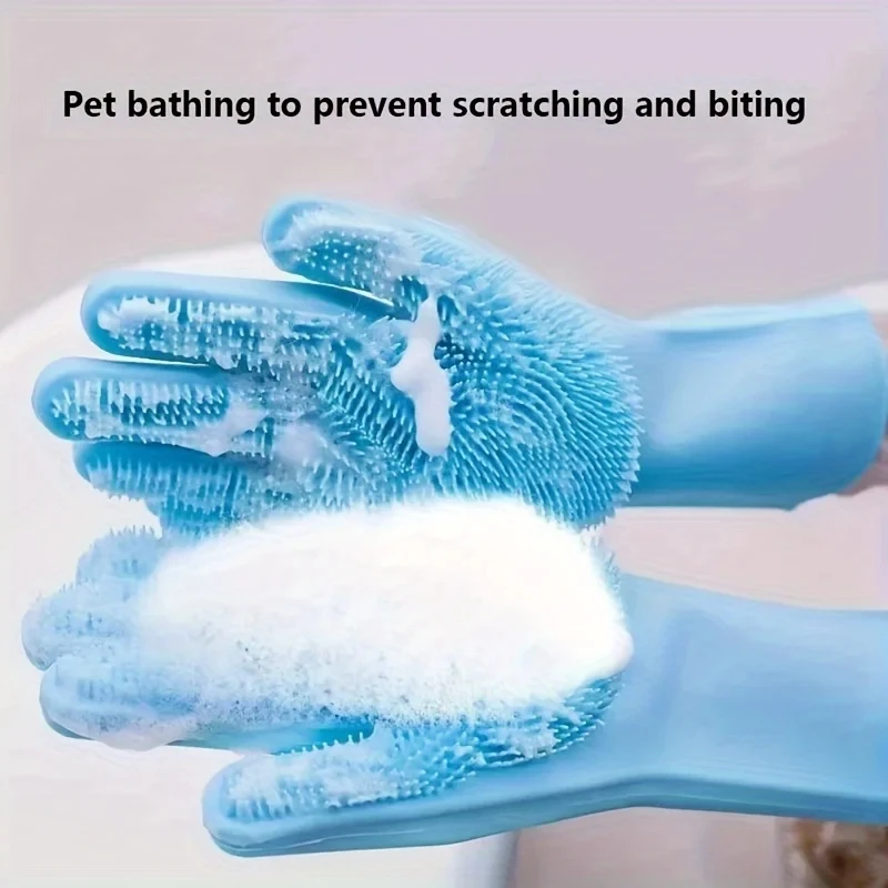 Pet Grooming Cleaning Gloves D - Rubber Glove Cleaning review and price