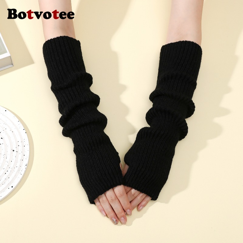 Botvotee Y2k Accessories Knit  - Fingerless Glove Knit review and price