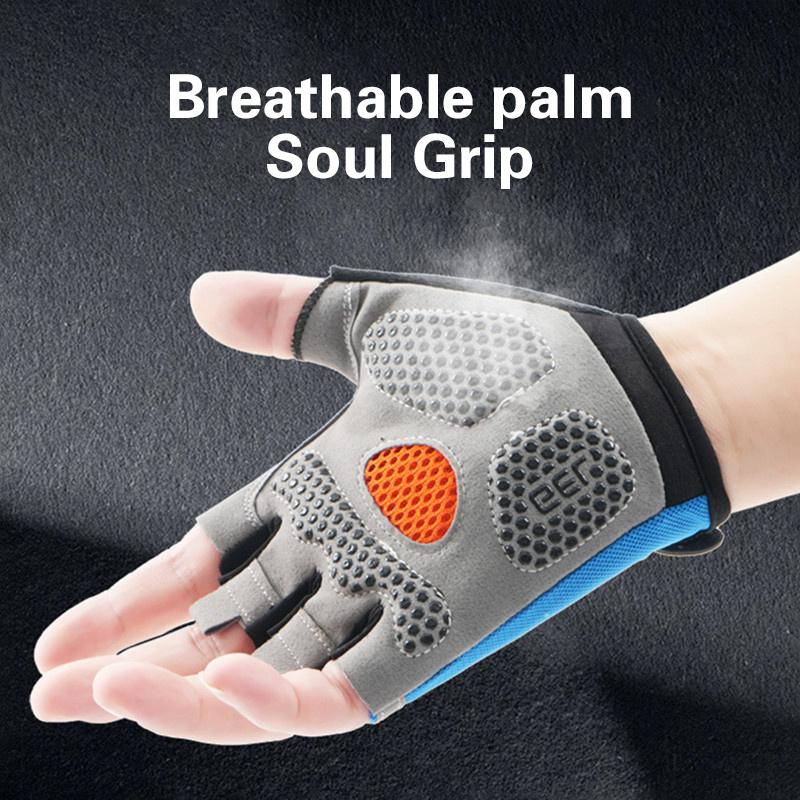 Unisex Half Finger Cycling Glo - Workout Glove Gym review and price
